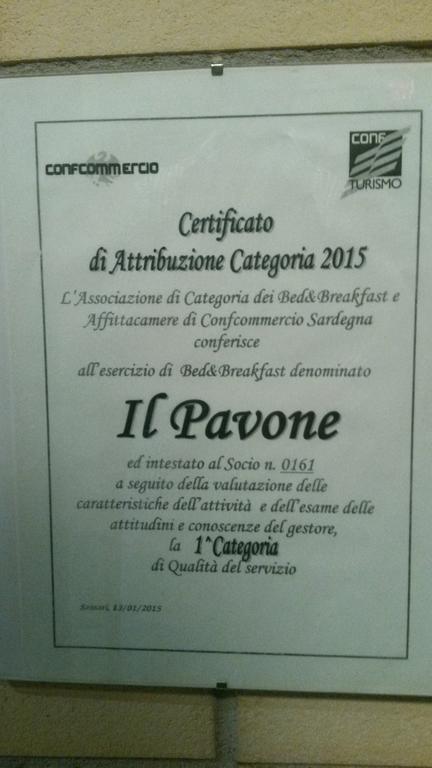 B&B Il Pavone ซัสซารี ภายนอก รูปภาพ
